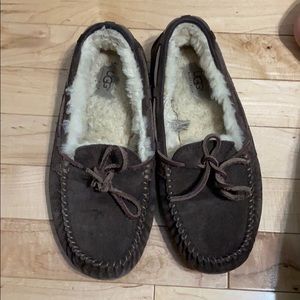 Chocolate Ugg Dokota Moccasins